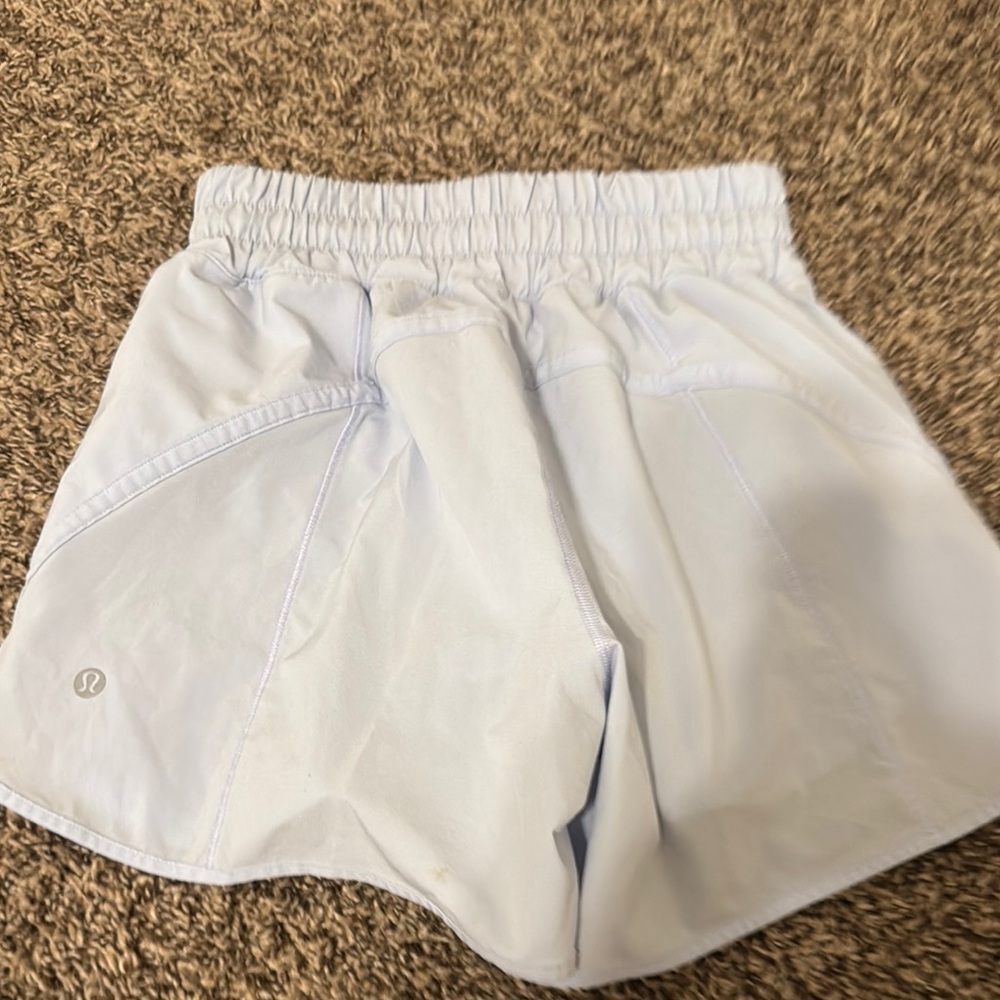 lululemon Light Blue Shorts